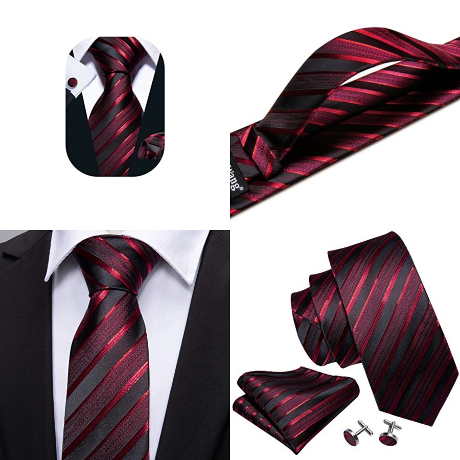 Silk Tie Striped - Tie Sets for Men Silk Stripe