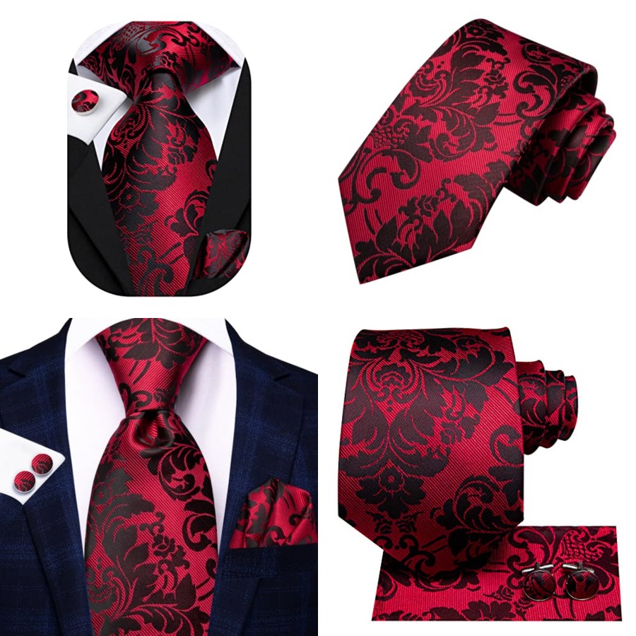 Silk Tie Striped - Silk Ties for Men Plaid Paisley