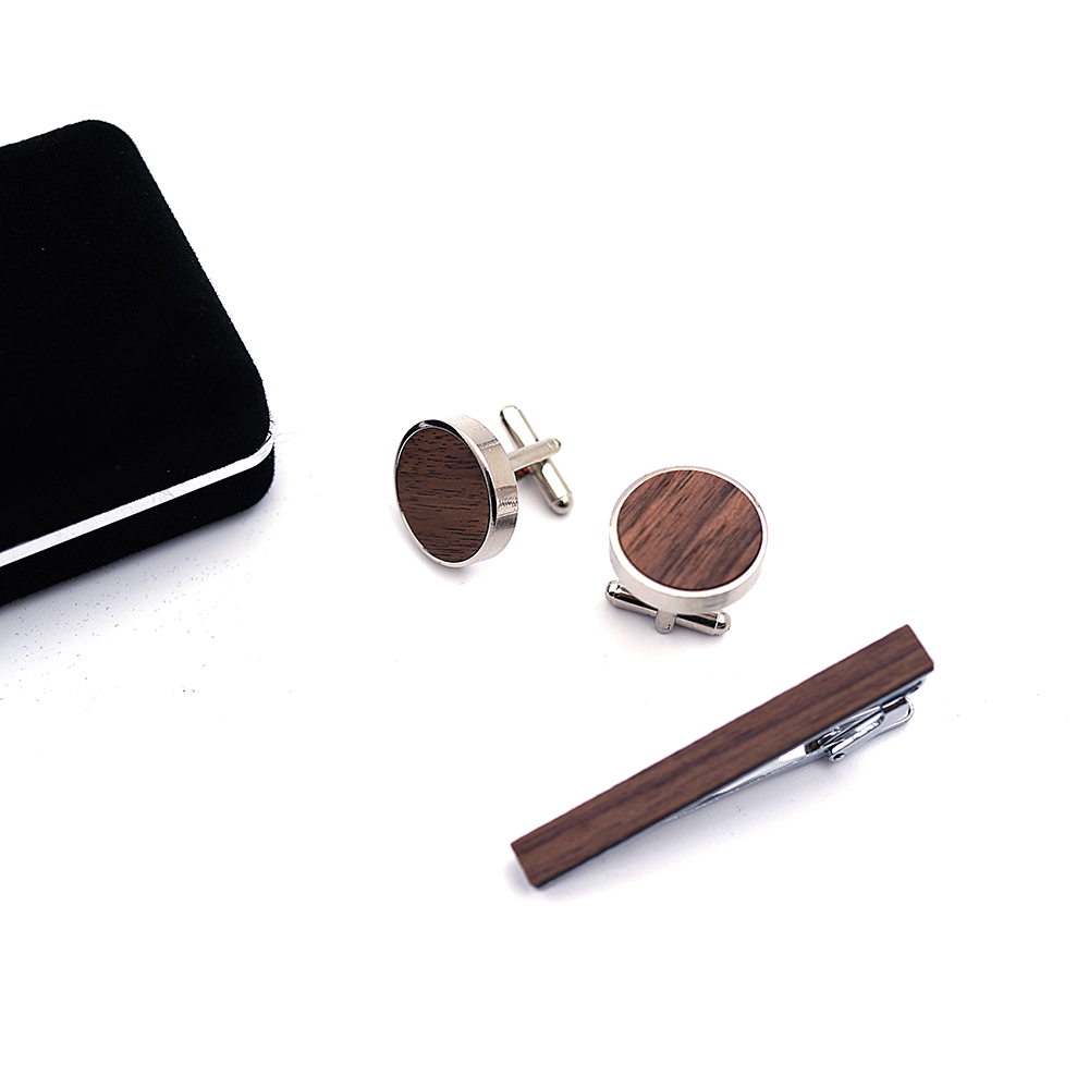 High Quality Cuff links neckti - Tie Bar Set Gift บทวิจารณ์และราคา