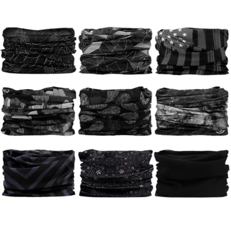 Neck Gaiter for Men Women Head - Face Scarf Mask บทวิจารณ์และราคา