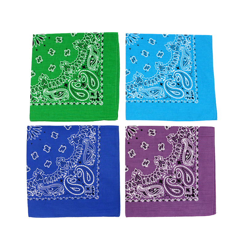 Hip-hop Men Bandana Scarf  Pri - Handkerchief Cotton Men บทวิจารณ์และราคา