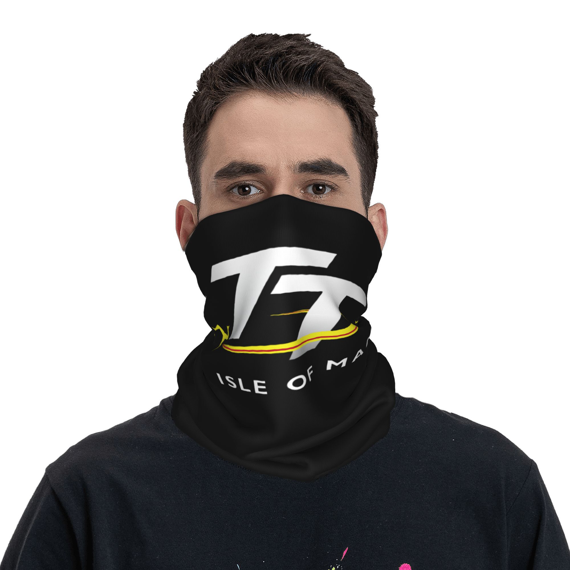 Custom Motorcycle Sport Isle o - Neck Warmer Tube บทวิจารณ์และราคา