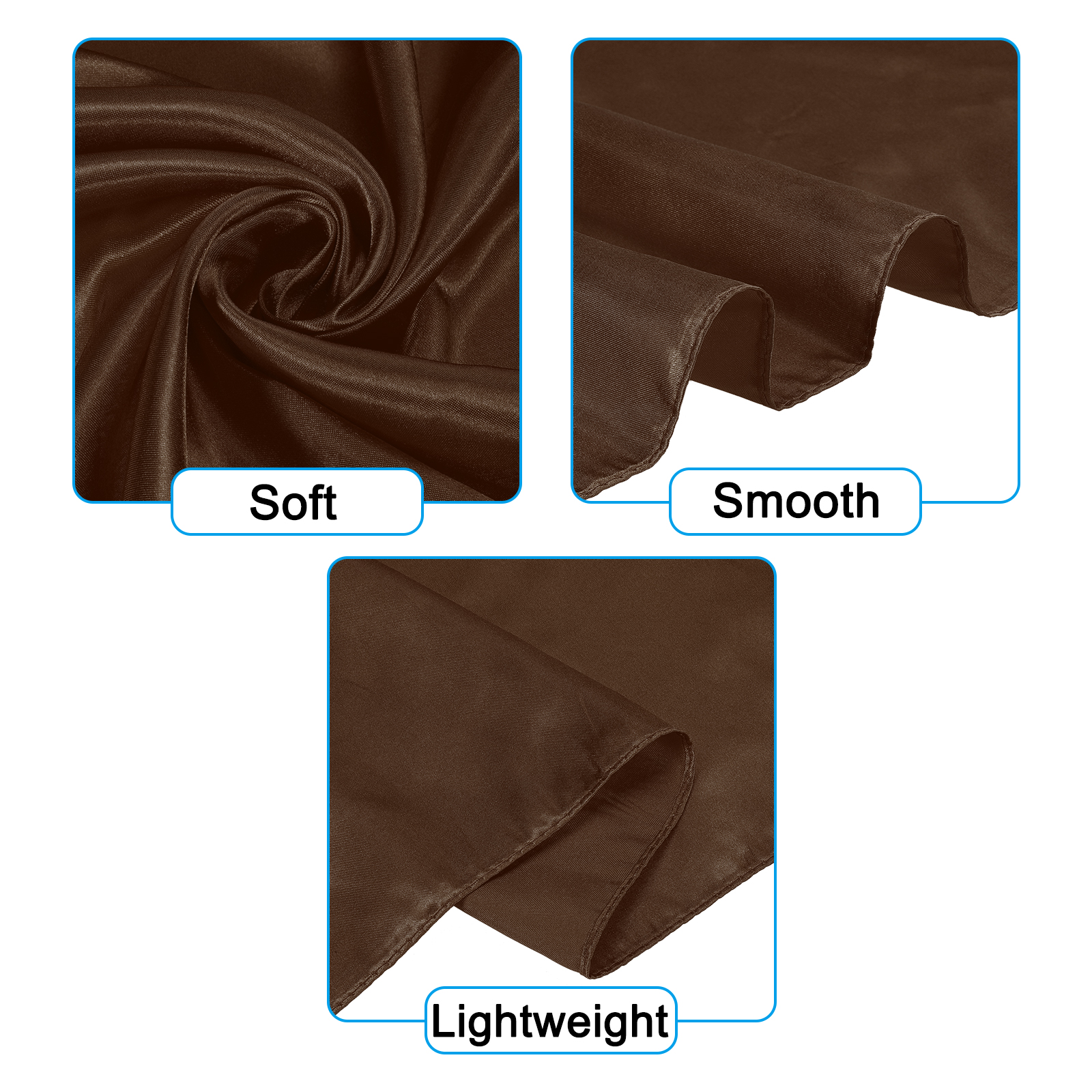 1pcs 35 Inch Satin Head Scarf, - Scarf Silk Square บทวิจารณ์และราคา