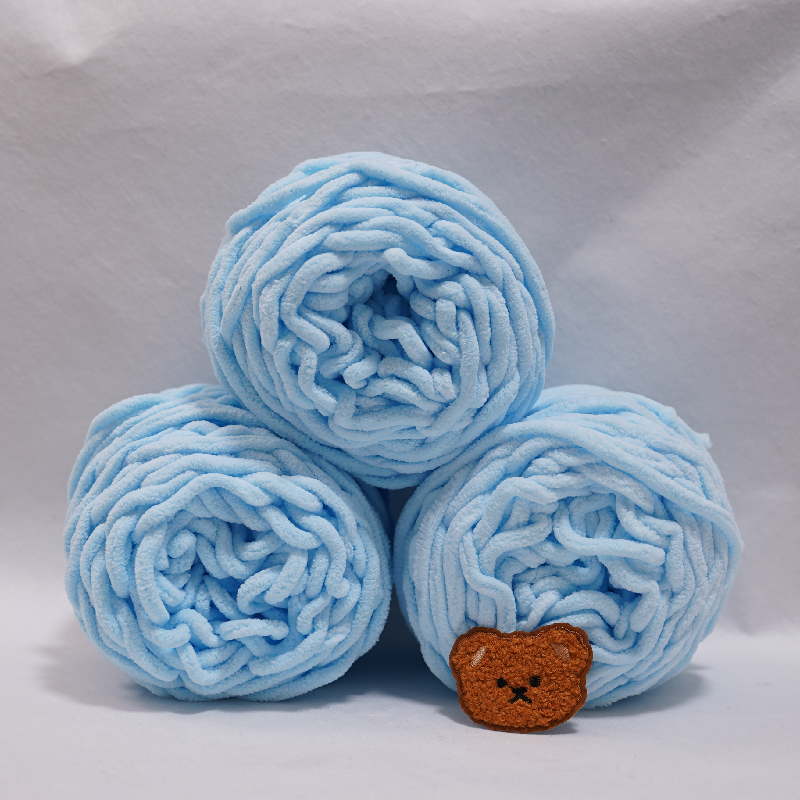 3PCS 300g Chenille Knitting Ya - Woven Scarf Blanket บทวิจารณ์และราคา