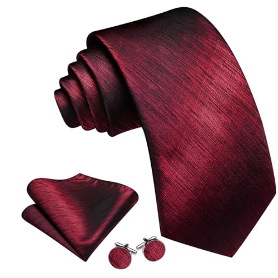 Tie Sets for Men Silk Stripe N - Silk Tie Striped บทวิจารณ์และราคา