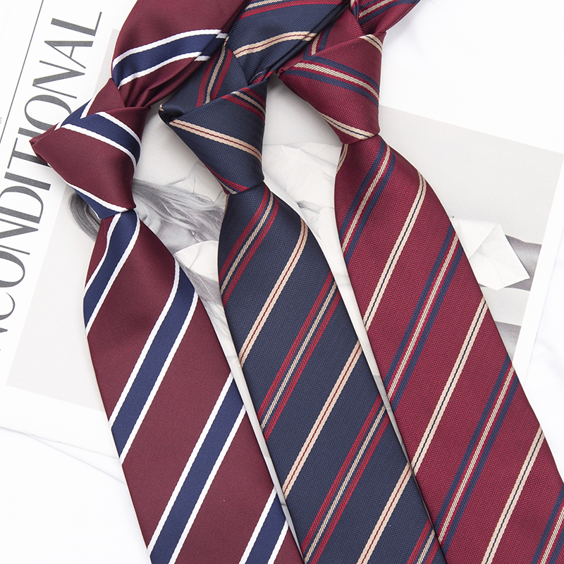 New JK Ties Women Striped Neck - Skinny Tie Men บทวิจารณ์และราคา