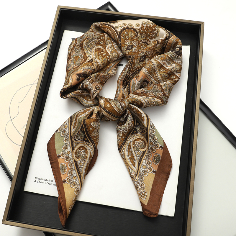 Bohemian Style Print Luxury Br - Head Wrap Turban บทวิจารณ์และราคา