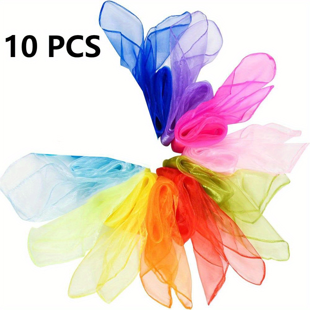 10pcs/12pcs New Style Square J - Scarf Silk Square บทวิจารณ์และราคา