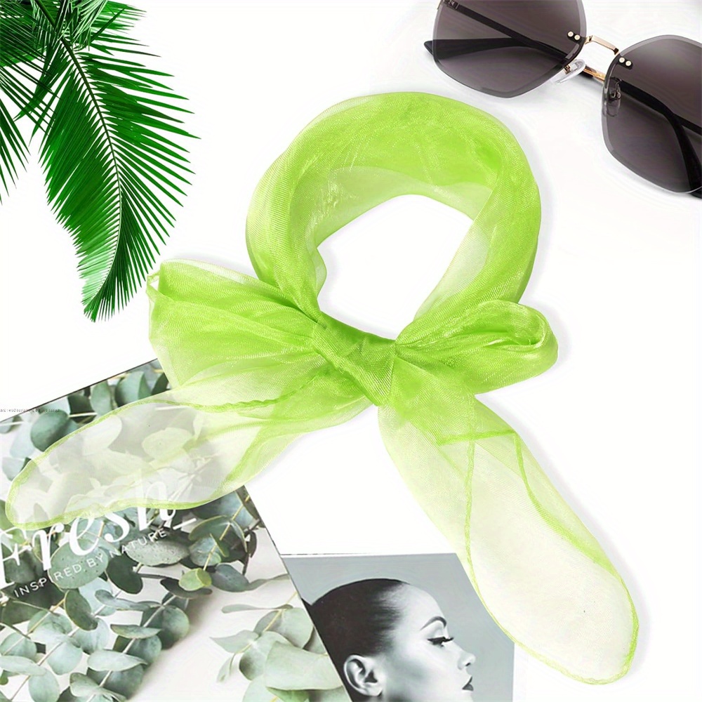 10pcs/12pcs New Style Square J - Scarf Silk Square บทวิจารณ์และราคา