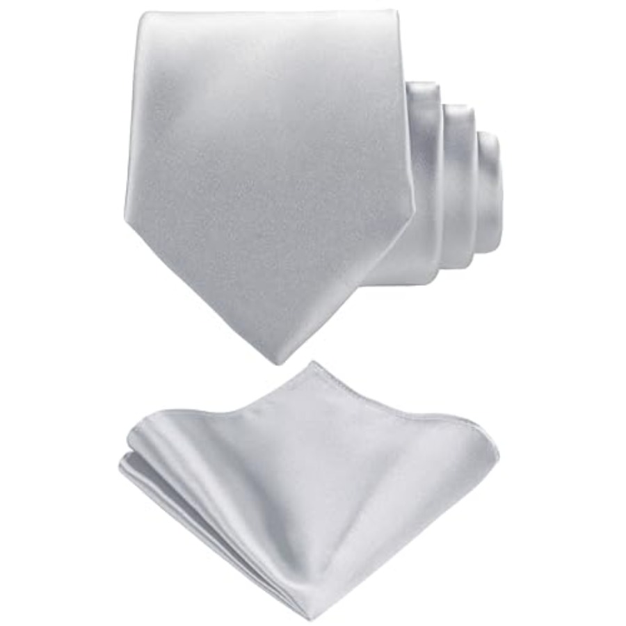 Solid Satin Woven dyed Color F - Pocket Square Set บทวิจารณ์และราคา
