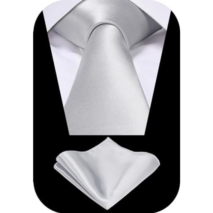 Solid Satin Woven dyed Color F - Pocket Square Set บทวิจารณ์และราคา