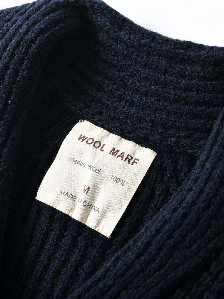 Eu Vintage 100% Wool Chunky Kn - Muffler Men Wool บทวิจารณ์และราคา