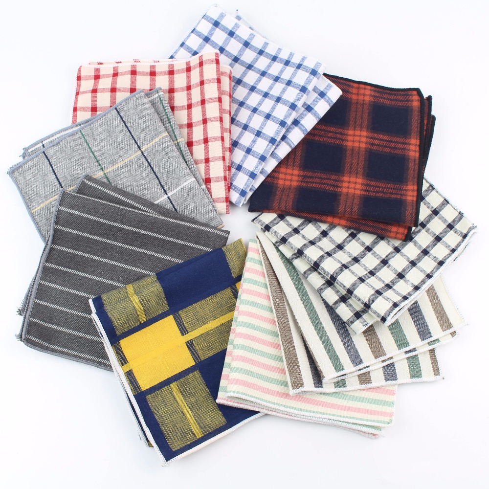 Women Cotton Handkerchiefs Wov - Handkerchief Cotton Men บทวิจารณ์และราคา