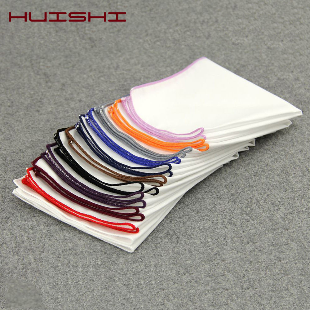 New Hanky Men's White Pocket S - Handkerchief Cotton Men บทวิจารณ์และราคา