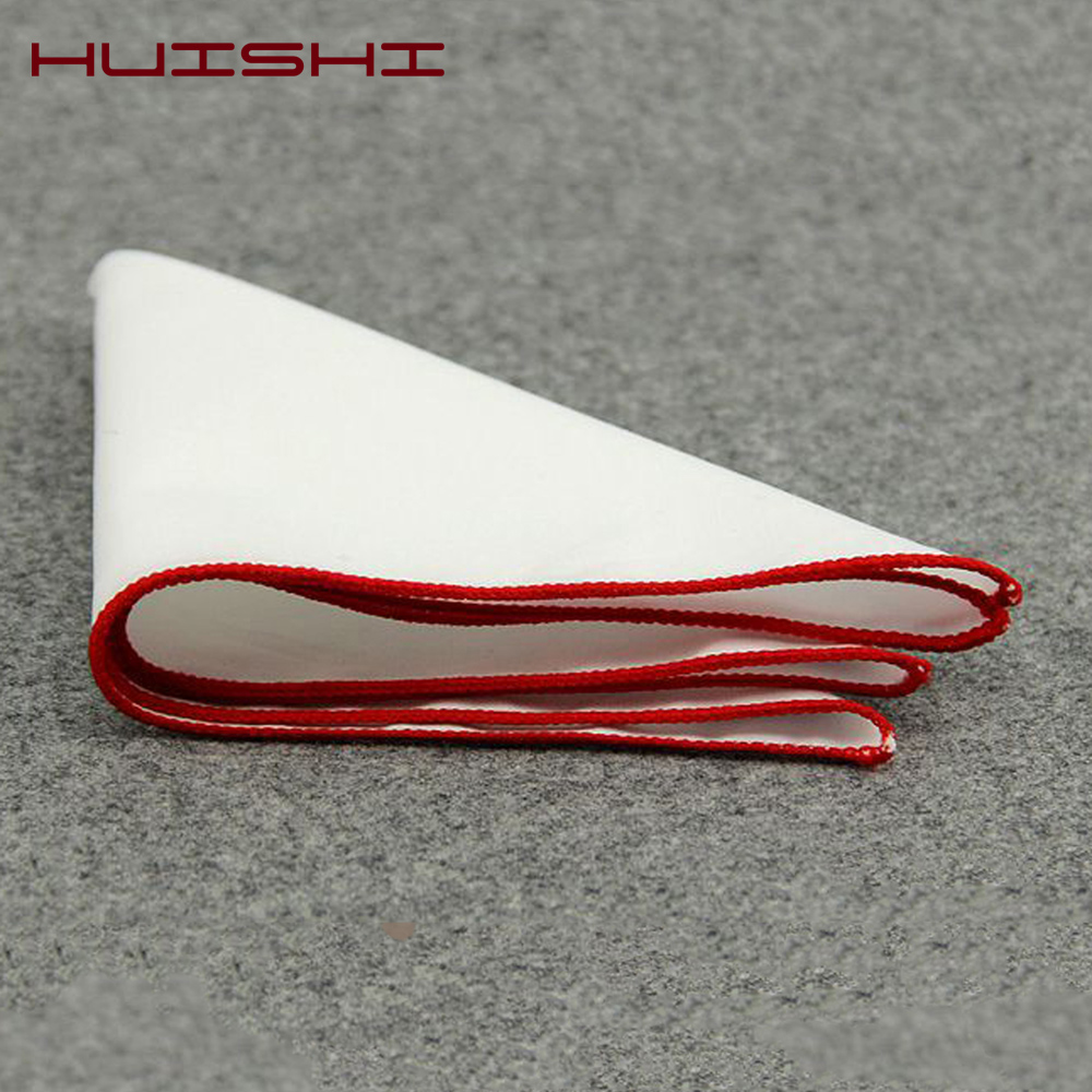 New Hanky Men's White Pocket S - Handkerchief Cotton Men บทวิจารณ์และราคา
