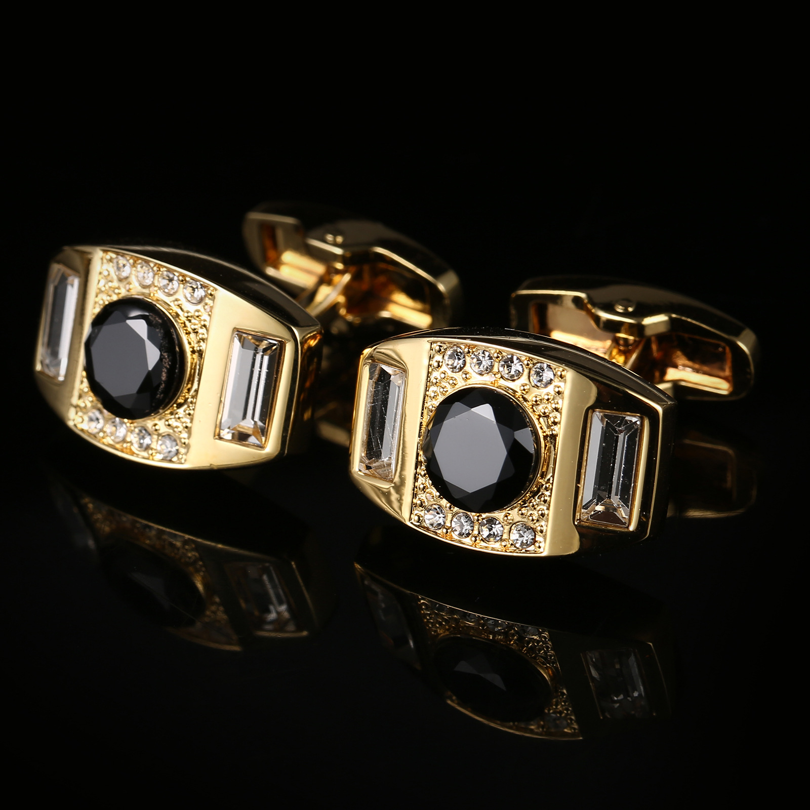 High Quality Cufflinks Necktie - Tie Bar Set Gift บทวิจารณ์และราคา