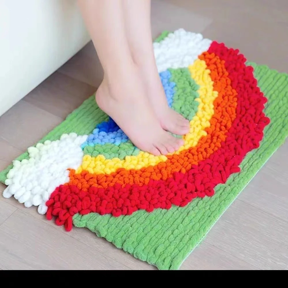 100g/Ball Finger Loop Yarn Thr - Woven Scarf Blanket บทวิจารณ์และราคา