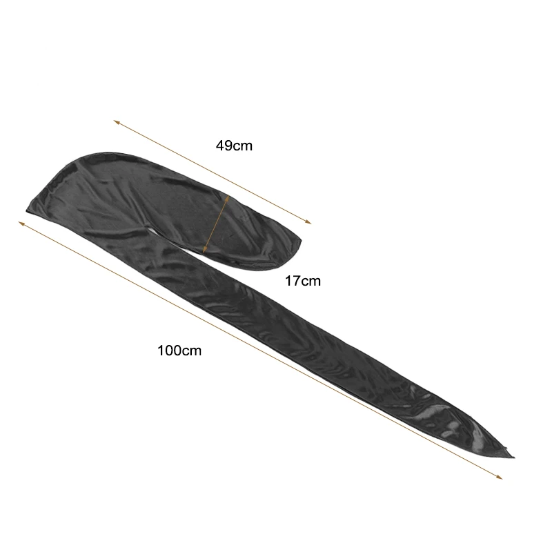 Unisex Long Silky Durag Long T - Bandana Doo Rag บทวิจารณ์และราคา
