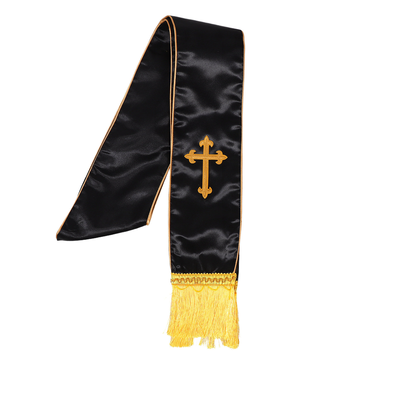 Embroidered Wedding Officiant  - Stole Wedding Shawl บทวิจารณ์และราคา