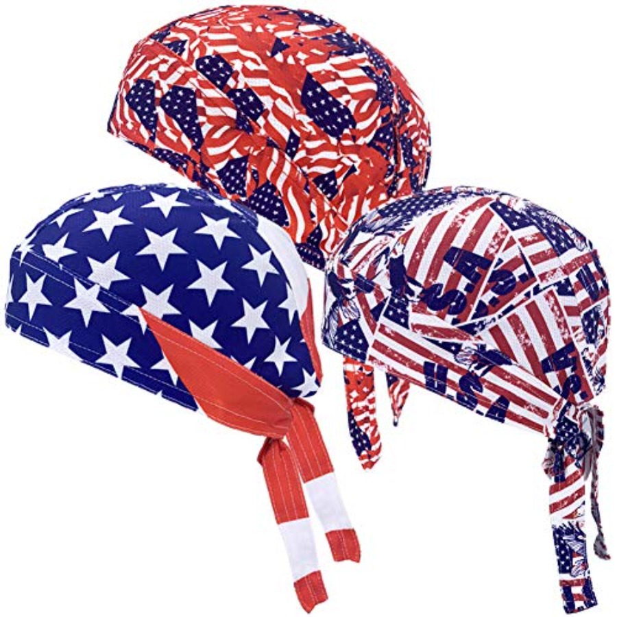 Cooling Do Rags Sweat Wicking  - Bandana Doo Rag บทวิจารณ์และราคา