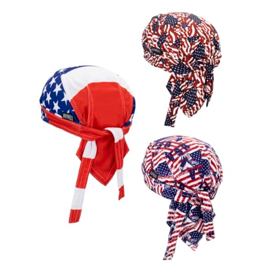 Cooling Do Rags Sweat Wicking  - Bandana Doo Rag บทวิจารณ์และราคา