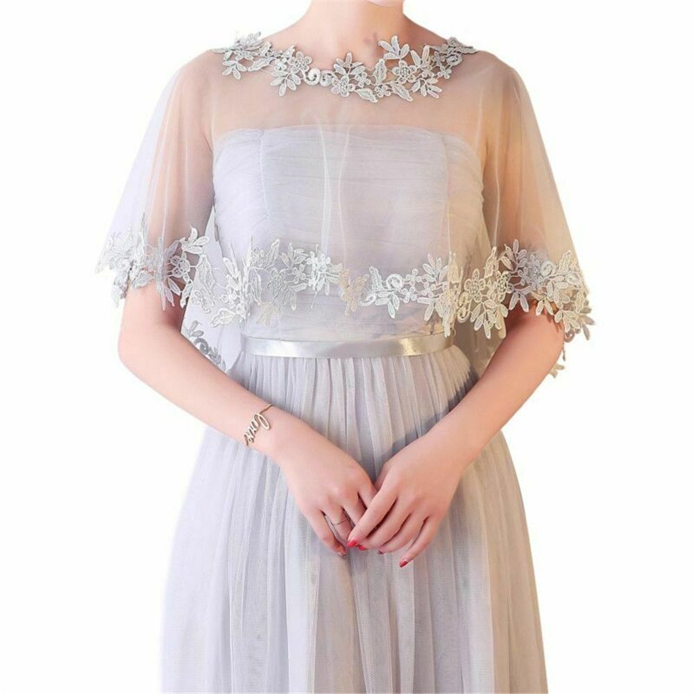 Fashion Casual Bridal Wedding  - Stole Wedding Shawl บทวิจารณ์และราคา