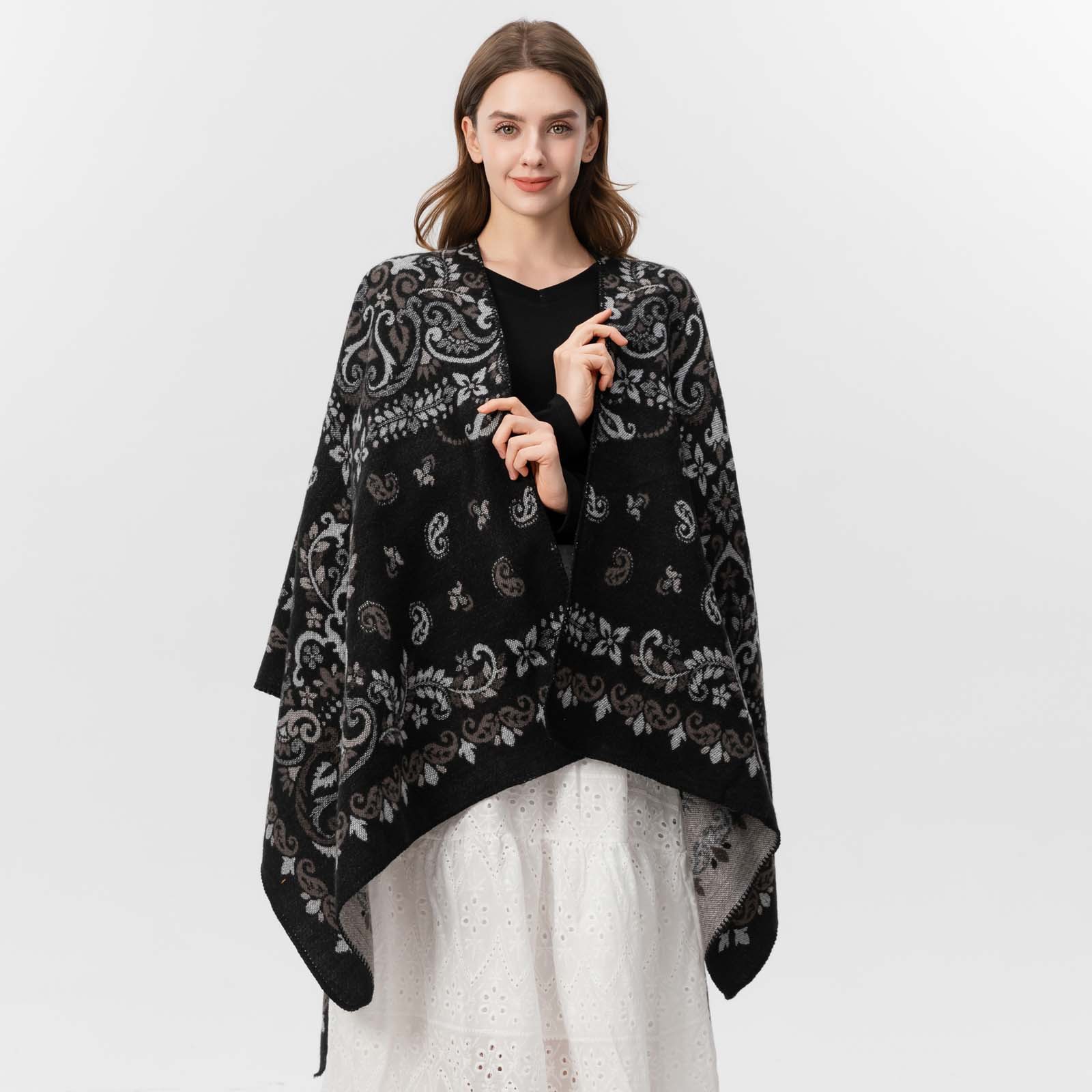 Women Luxury Scarf Jacqumus Fe - Stole Wedding Shawl บทวิจารณ์และราคา