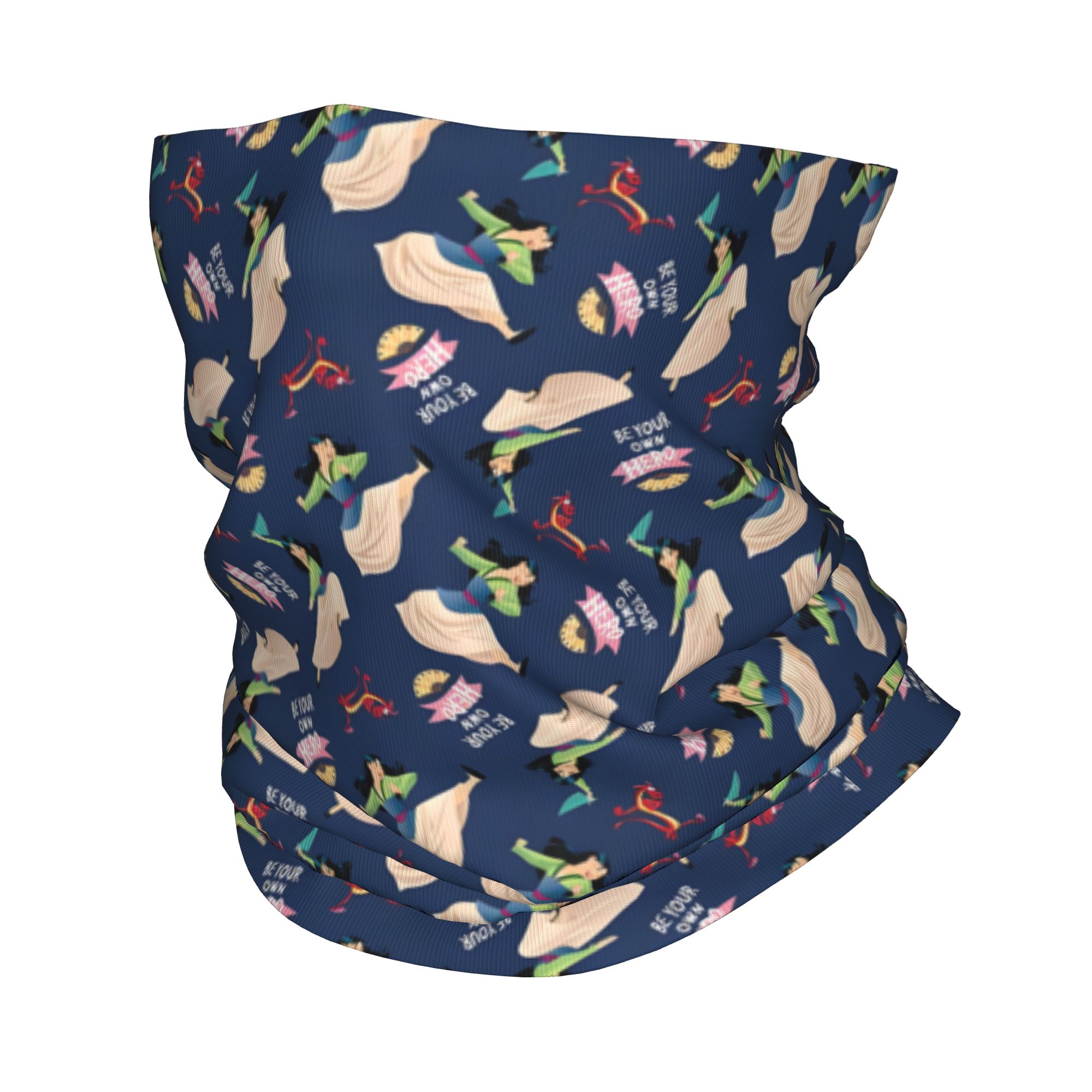 Custom Kawaii M-Mulan M-Mushu  - Neck Warmer Tube บทวิจารณ์และราคา