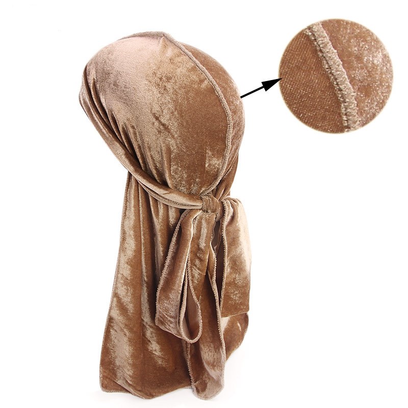 New Luxury Men's Velvet Durags - Bandana Doo Rag บทวิจารณ์และราคา