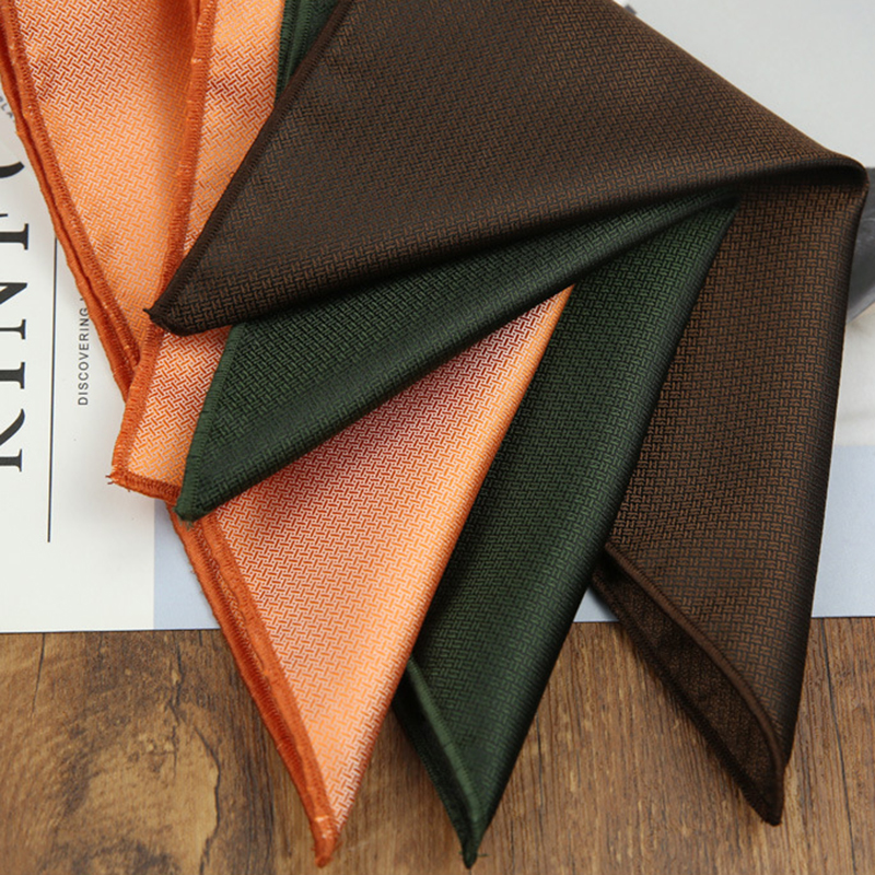 24cm Classic Solid Color White - Pocket Square Set บทวิจารณ์และราคา