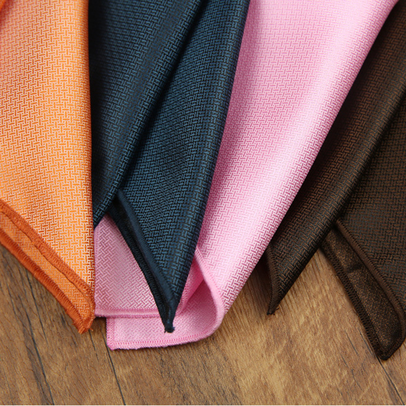 24cm Classic Solid Color White - Pocket Square Set บทวิจารณ์และราคา