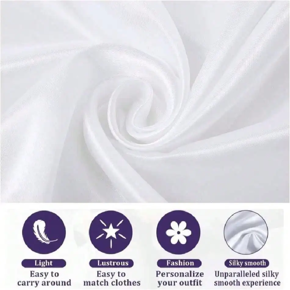 2Pcs Silk-Like Handkerchief Se - Handkerchief Cotton Men บทวิจารณ์และราคา
