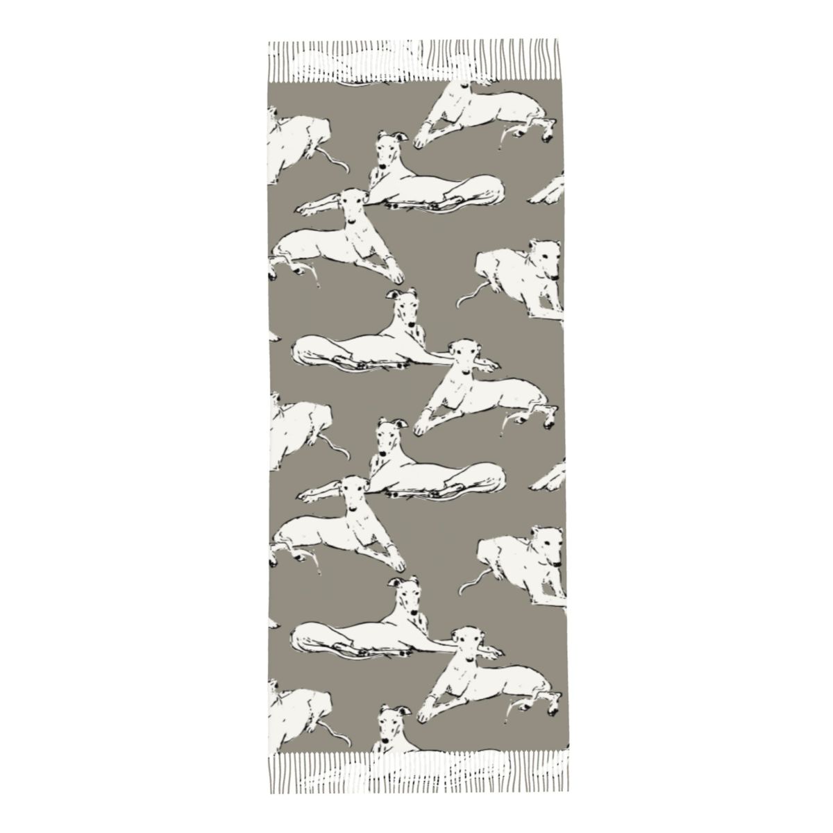 Relaxing Greyhound Whippet Sca - Pashmina Wrap Large บทวิจารณ์และราคา