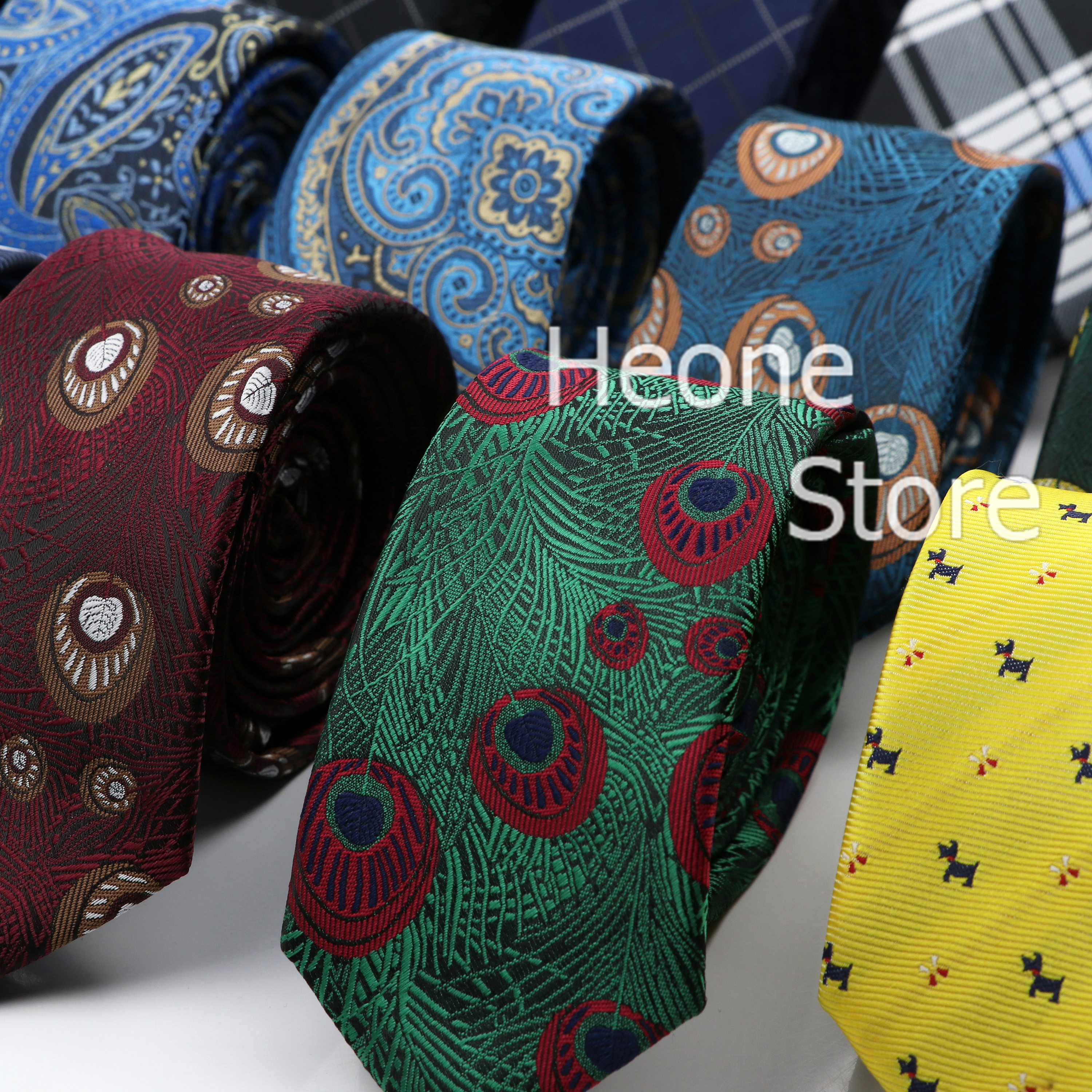 New Men Ties Solid Color Strip - Skinny Tie Men บทวิจารณ์และราคา