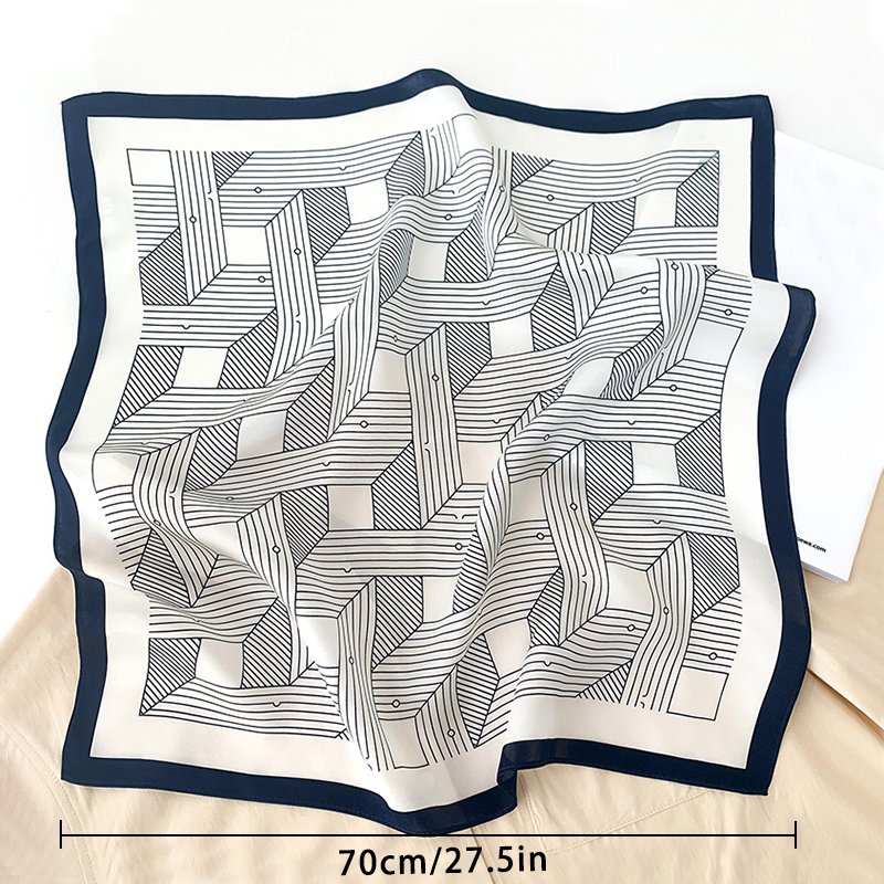 1pcs 70cm Striped Geometric Pa - Silk Tie Striped บทวิจารณ์และราคา