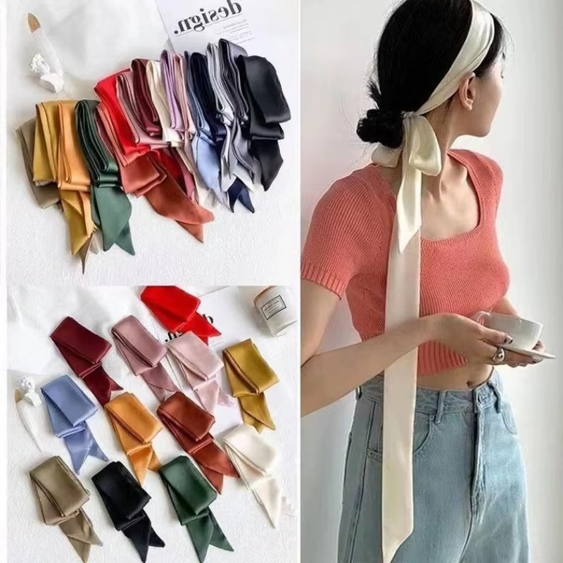 Women Narrow Solid Colors Long - Skinny Tie Men บทวิจารณ์และราคา
