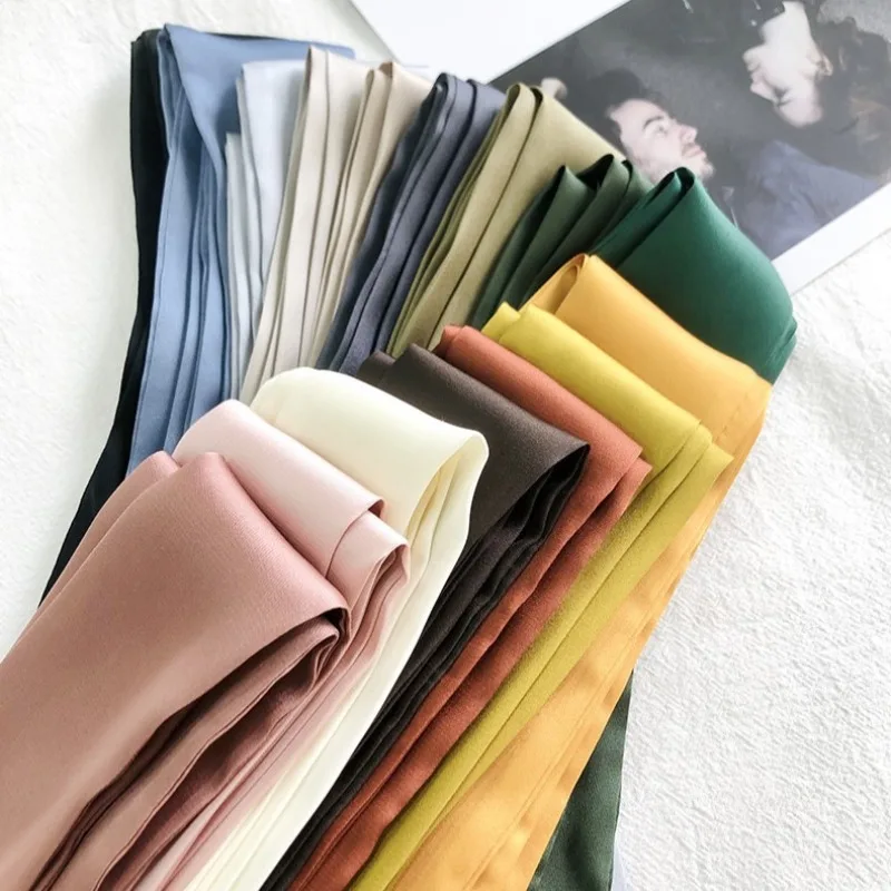 Women Narrow Solid Colors Long - Skinny Tie Men บทวิจารณ์และราคา