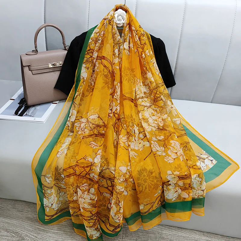 New Silk Beach Stoles Women Hi - Bandana Cotton บทวิจารณ์และราคา