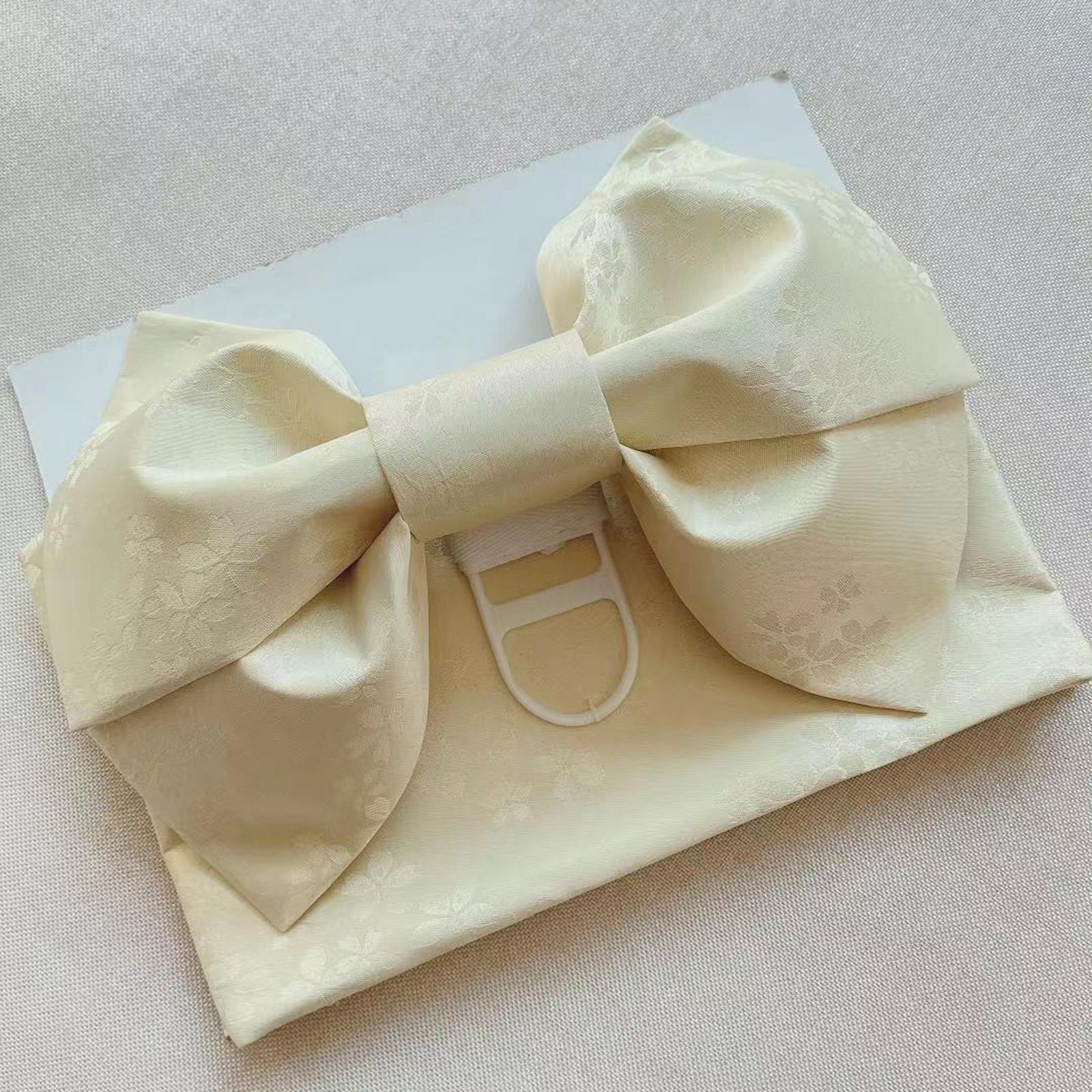 Retro Style Japanese Sash Belt - Bow Tie Pre Tied บทวิจารณ์และราคา
