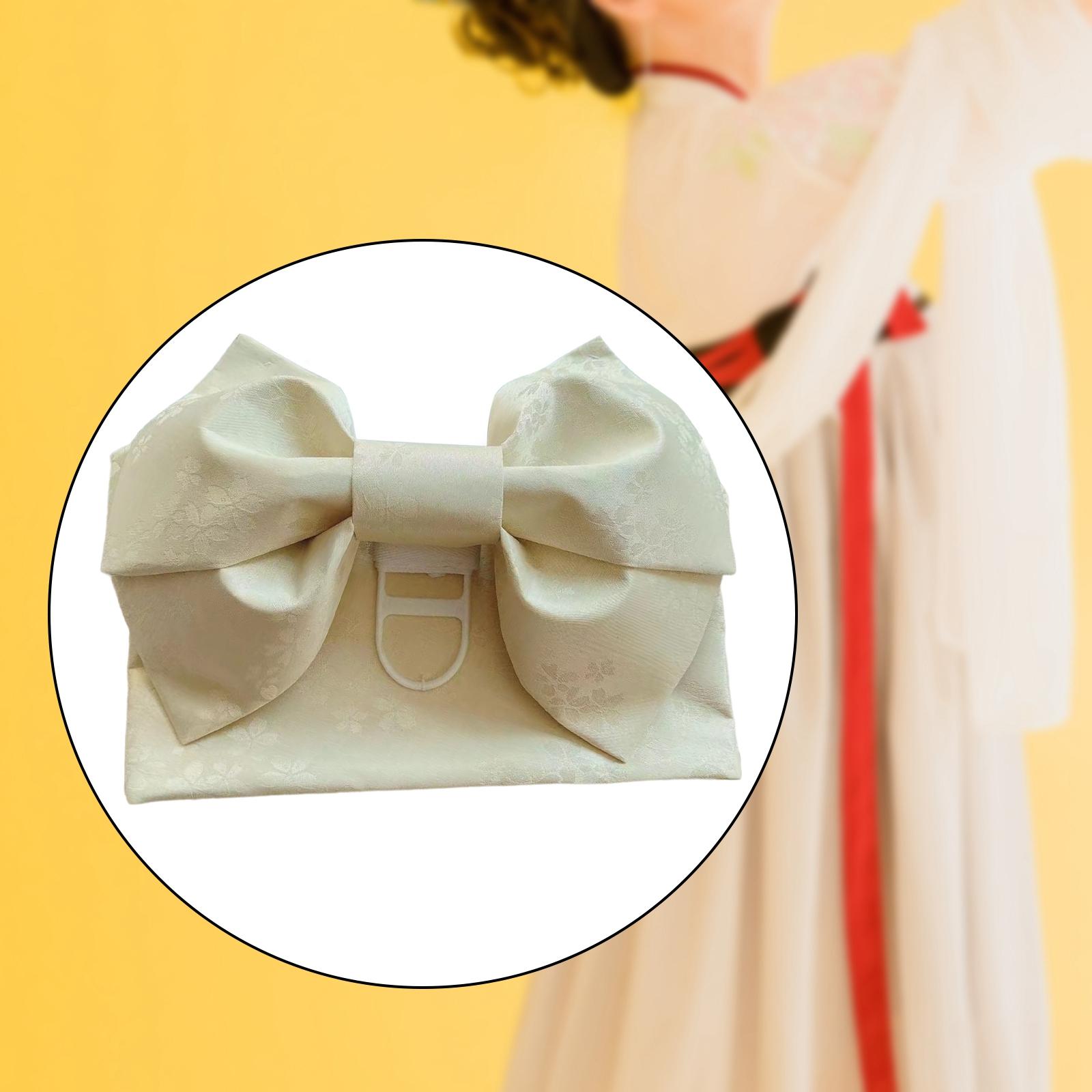 Retro Style Japanese Sash Belt - Bow Tie Pre Tied บทวิจารณ์และราคา