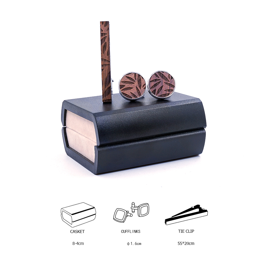 2019 CUFFLINKS TIE CLIPS SET M - Tie Bar Set Gift บทวิจารณ์และราคา