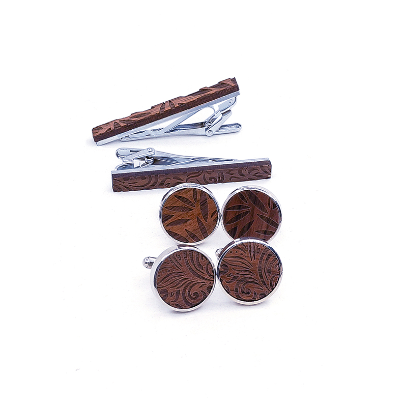 2019 CUFFLINKS TIE CLIPS SET M - Tie Bar Set Gift บทวิจารณ์และราคา