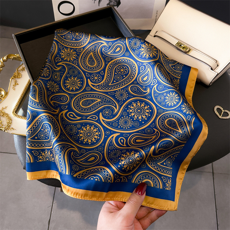 Women Silk Scarves 70*70cm Des - Face Scarf Mask บทวิจารณ์และราคา