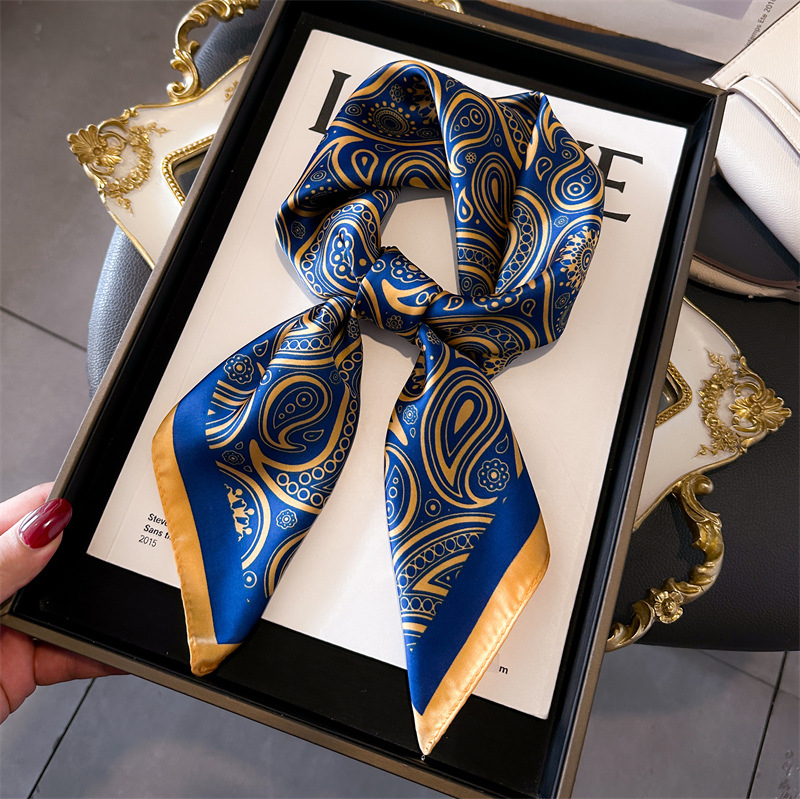 Women Silk Scarves 70*70cm Des - Face Scarf Mask บทวิจารณ์และราคา