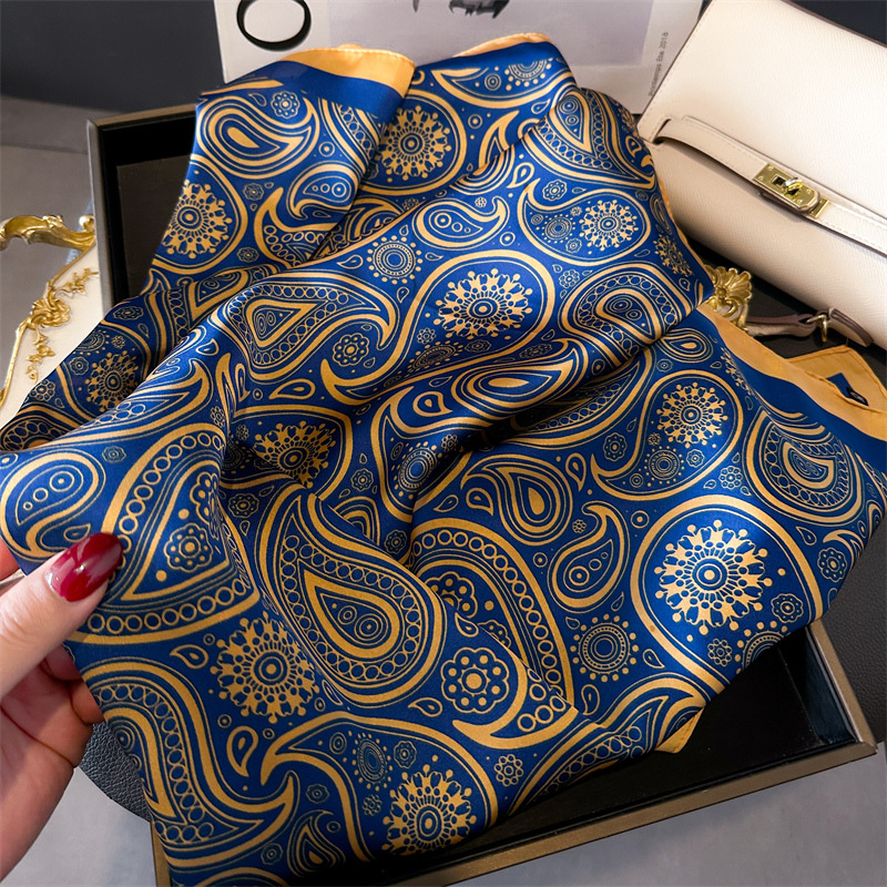 Women Silk Scarves 70*70cm Des - Face Scarf Mask บทวิจารณ์และราคา