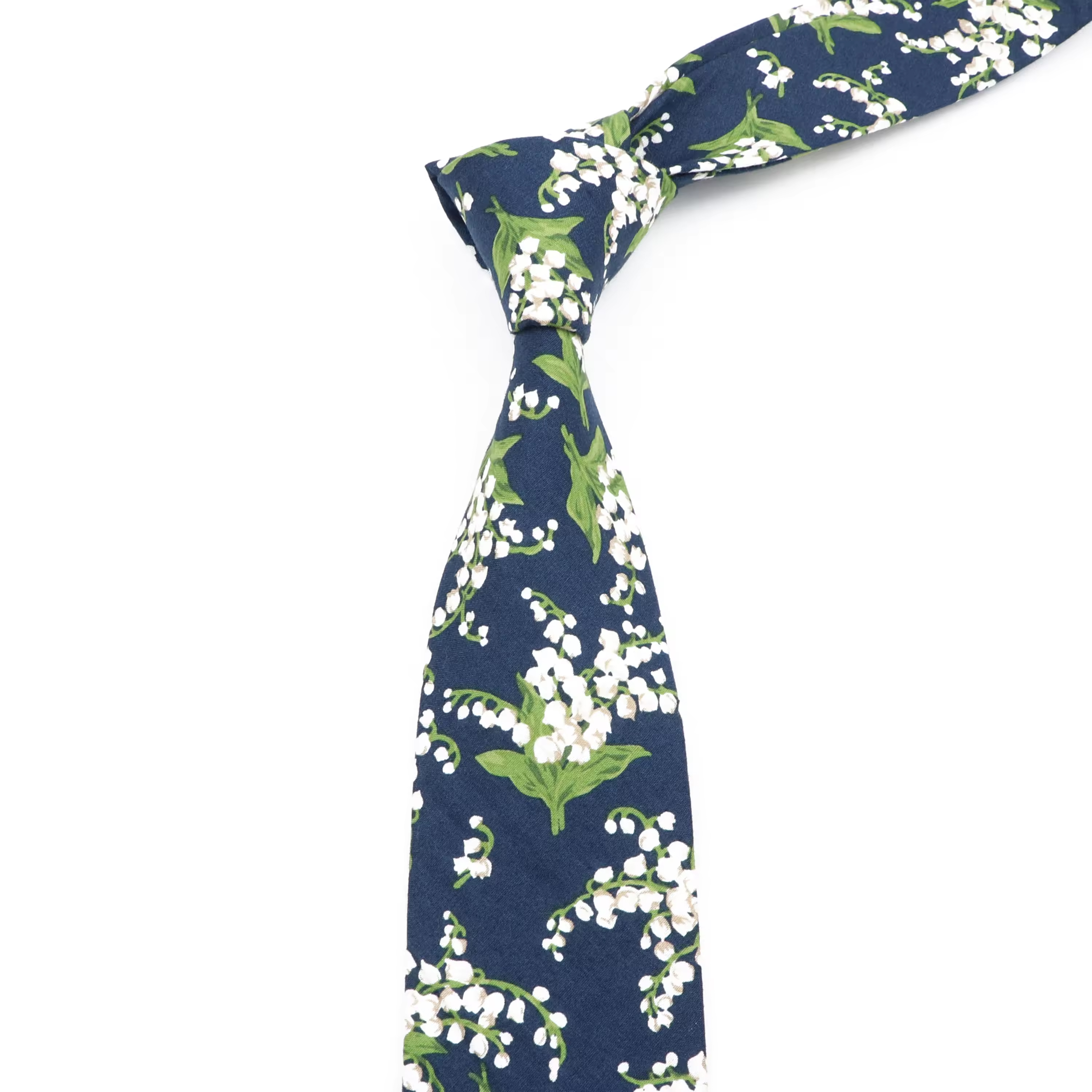 New Elegant Floral Tie For Men - Skinny Tie Men บทวิจารณ์และราคา