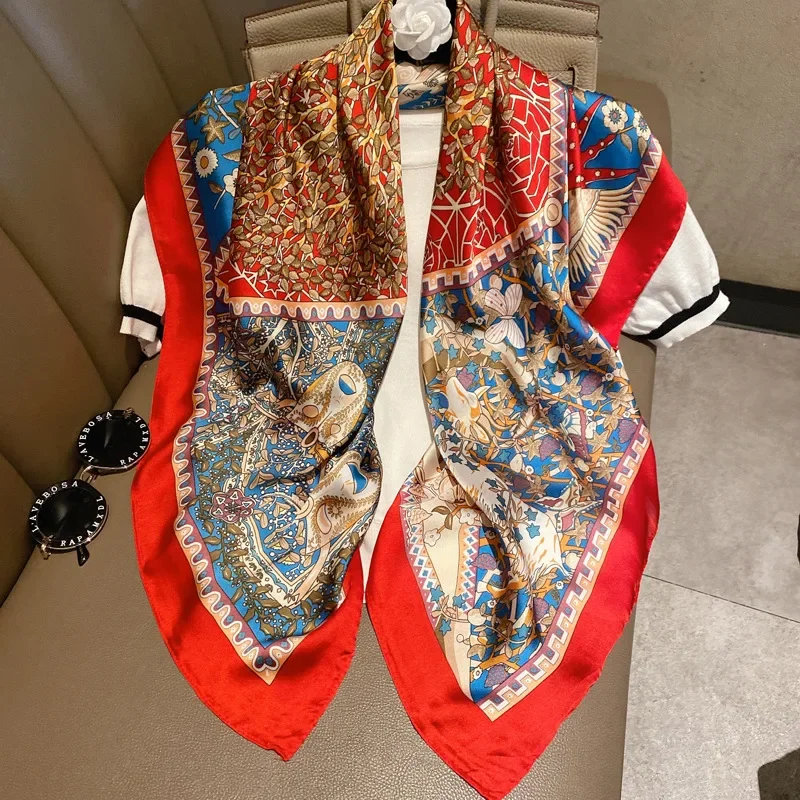 Light luxury 90 Silk scarf imi - Silk Tie Striped บทวิจารณ์และราคา