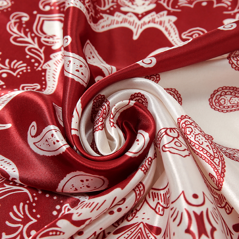 Satin Square Scarf Women Musli - Head Wrap Turban บทวิจารณ์และราคา