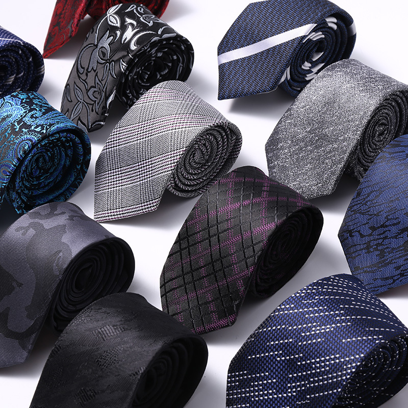 Luxury Skinny 6CM Mens Necktie - Skinny Tie Men บทวิจารณ์และราคา