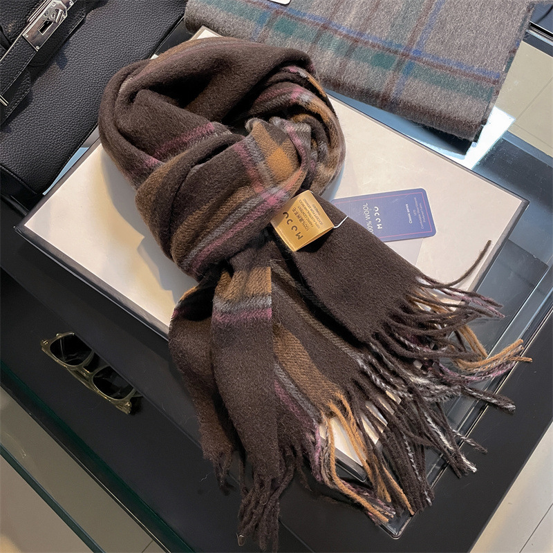 High Quality Pure 100% Wool Me - Muffler Men Wool บทวิจารณ์และราคา
